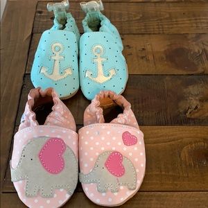 Robeez soft-soled shoes